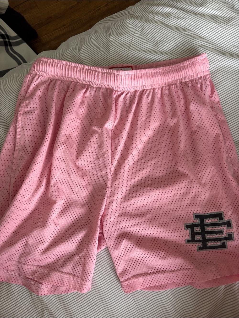 Eric Emanuel pink Mesh Shorts (see measurements)